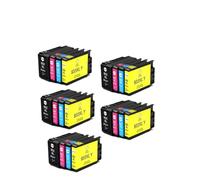 ETkzql Cartouche d'encre 932XL 933XL, Compatible avec Officejet 6100 6600 6700 7110 7610 7612, 1 à 5 Jeux(4Color 5set)