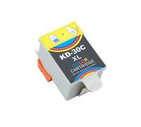 ETkzql Cartouche d'encre Compatible 30XL Compatible avec imprimantes Expression Home XP-C310, XP-C110, XP-C315, Workforce WF-2150, WF-2170 et Hero Series(Kodak-KD-30XLC)