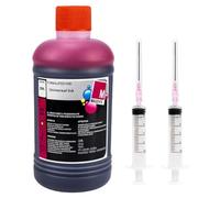 ETkzql Kit de Recharge de Colorant à Encre Universel Compatible avec 301 302 304 305 664 652 CARTRIDGES Compatible avec(1 Magenta)