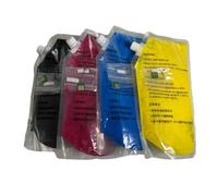 ETkzql Poudre de Toner V80 4KG, 4 puces compatibles avec Les Fournitures d'imprimante Versant V80 V180 V280 Compatible avec numéro de pièce 4KG V80