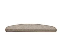 etm Lot de 1 Tapis d'escalier Originaux, 20 Couleurs et 20 modèles au Choix, 65 x 23 cm, Beige Semi-Circulaire, Londres