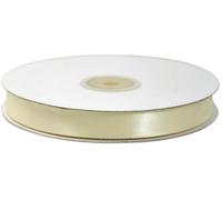 ETM - Ruban en satin double face 15 mm - Bobine de 50 mètres ivoire (ral 1013)