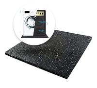etm Tapis antivibration 62,5 x 100 x 0,5 cm - Tapis en caoutchouc - Sous-couche pour machine à laver - Tapis de protection acoustique découpable, amortisseur de vibrations, tapis en caoutchouc, tapis