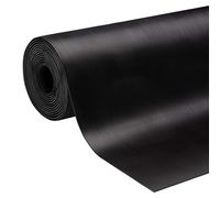 etm Tapis de Sol Caoutchouc,Revêtement de Sol Industriel,Protection pour remorques,lieux de déchargement Camion,Moquette résistante de -30°C à 69°C, antidéchirure 3mm-Noir 100x700cm Fein gerippt