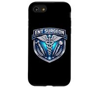 ETN Chirurgien Caducée OTO-Rhino-laryngologie Otolaryngologie MD Coque pour iPhone SE (2020) / 7/8