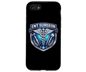 ETN Chirurgien Caducée OTO-Rhino-laryngologie Otolaryngologie MD Coque pour iPhone SE (2020) / 7/8