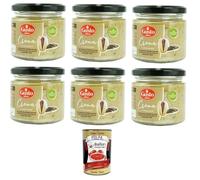 Etna Crème pistache à la pistache sicilienne et grains noirs à base de chocolat 100% Modica 6 x 190 g + Italian Gourmet Polpa 400 g
