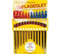 Etnic Folk 12 Flageolets Laiton Nickel En 6 Tonalités Flageolet - Tin Whistle