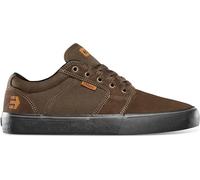 Etnies Chaussures de skate Barge LS – silhouette vulcanisée mince, col renforcé – Marron/Noir