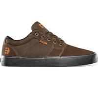 Etnies Chaussures de skate Barge LS - Col renforcé, silhouette vulcanisée mince - Marron/Noir