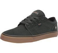 Etnies Barge LS - Baskets homme - Look skate classique, silhouette vulcanisée mince - Vert 43