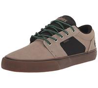 Etnies Barge Skate Skate Baskets Chaussures décontractées pour Homme Vert, Gomme bronzée, 45.5 EU