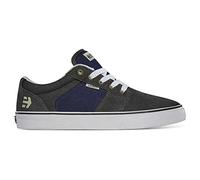 Etnies Barge Skate Skate Baskets Chaussures décontractées pour Homme Vert, Gris, Bleu Marine, Blanc, 44 EU