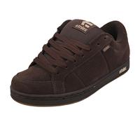 Etnies Kingpin - Style Skate Heritage Classique avec Look gonflé Tendance, Semelle Cup renforcée, Ajustement Amorti, Sneakers Quotidiennes - Brown/Black/Tan - 45.5