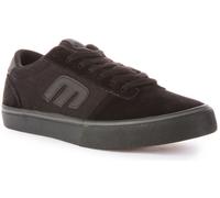 ETNIES Calli Vulc Simple Enveloppé Vulcanisé Construire Chaussure Noir Hommes UK