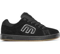 Etnies Callicut - Skate Vulcanisée Profil Bas, Construction Renforcée, Confort Coussiné, Baskets du Quotidien - Black/White - 42