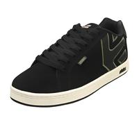 Etnies Baskets de skate Fader – Semelle cup renforcée, Amorti – Noir/Vert Homme 45 EU