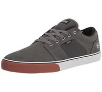 Etnies Homme Barge Ls Chaussure de Skate, Gomme Blanche Gris foncé, 45.5 EU