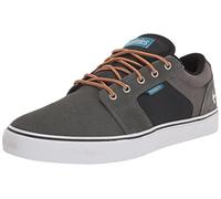 Etnies Homme Barge Ls Chaussure de Skate, Gris, Noir, Jaune, 41.5 EU