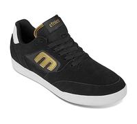 Etnies Homme Veer Chaussures de Skate Basses, Noir, Or, Blanc, 44 EU