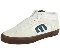 Etnies Homme Windrow Vulc Mid Chaussure de Skate, Gomme Blanche et Verte, 37.5 EU