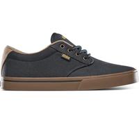 Etnies Jameson 2 Eco - Skate Éco-Responsable Vegan, Matières Recyclées, Confort Coussiné, Baskets du Quotidien - Navy/Tan/Gum - 42.5