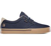 Etnies Jameson 2 Eco - Style Skate Durable et éco-Responsable, Semelle Cup renforcée, végan - Navy/Gum/Gold - 45