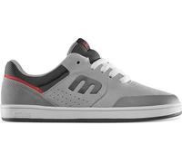 Etnies Kids Marana - Performer Skate pour la Jeunesse, Semelle Cup renforcée, Sensation amortie, pour Un Usage Quotidien, Grey/Grey/Red, Size UK EU