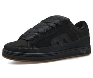 Etnies Kingpin 2K - Réédition 2000s, Construction Renforcée, Confort Coussiné, Baskets du Quotidien - Black Dirty Wash - 44