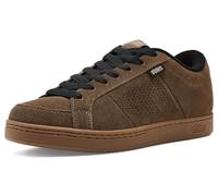 Etnies Kingpin - Skate Cupsole Iconique, Construction Renforcée, Confort Coussiné, Baskets du Quotidien - Brown/Tan/Black - 46