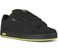 Etnies Kingpin - Skate Cupsole Iconique, Construction Renforcée, Confort Coussiné, Baskets du Quotidien - Black/Green/Black - 42.5