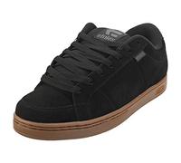 Etnies Kingpin - Skate Cupsole Iconique, Construction Renforcée, Confort Coussiné, Baskets du Quotidien - Black/Dark Grey/Gum - 43