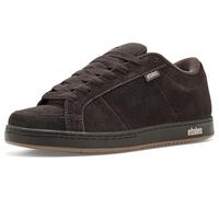 Etnies Kingpin - Skate Cupsole Iconique, Construction Renforcée, Confort Coussiné, Baskets du Quotidien - Coffee - 42.5