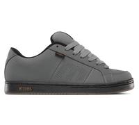 Etnies Kingpin - Skate Cupsole Iconique, Construction Renforcée, Confort Coussiné, Baskets du Quotidien - Grey/Black/Gold - 47