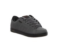 Etnies Kingpin - Style Skate Heritage Classique avec Look gonflé Tendance, Semelle Cup renforcée, Ajustement Amorti, Sneakers Quotidiennes - Grey/Black/Gold - 39