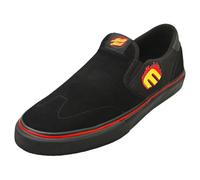 Etnies Lo-Cut Slip X Santa Cruz Chaussures de skate basses à enfiler pour homme, noir, 41 EU