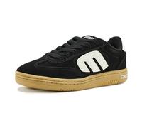 Etnies Locut - Skate Profil Bas, Construction Renforcée, Confort Coussiné, Baskets du Quotidien - Black/Gum/White - 40