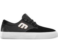 etnies Mixte Barge Plus Skate Shoe, Black/White, 37.5 EU