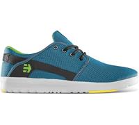 Etnies Scout - Skate Style Outdoor, Construction Renforcée, Confort Coussiné, Baskets du Quotidien - Teal/Black - 38.5