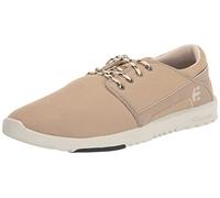 Etnies Scout - Style de Vie Ultra léger, Design renforcé, Sensation rembourrée, Confort Quotidien, végétalien 2025, Marron Clair, Noir et Gris, 42 EU