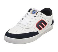 Etnies The Aurelien Michelin Chaussures de skate basses pour homme, Blanc/bleu marine/rouge, 45.5 EU