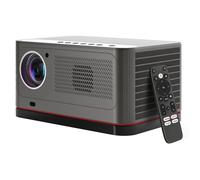 ETOE Whale Pro Projector Android TV, Native 1080P, 1500 ANSI, décodage 4K, mise au point et correction de trapèze automatiques, 2*10W Haut-parleurs stéréo, Wi-Fi double bande