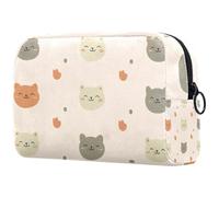 etoenbrc Blue Line Trousse de maquillage réutilisable en forme de tournesol pour adolescentes et femmes 18,5 x 7,6 x 13 cm, Multicolore 9., One Size