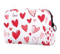 etoenbrc Blue Line Trousse de maquillage réutilisable en forme de tournesol pour adolescentes et femmes 18,5 x 7,6 x 13 cm, Multicolore 4., One Size