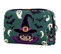 etoenbrc Castle Trousse de maquillage réutilisable pour adolescentes, filles et femmes, 18,5 x 7,6 x 13 cm, Multicolore 3., One Size