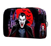 etoenbrc Castle Trousse de maquillage réutilisable pour adolescentes, filles et femmes, 18,5 x 7,6 x 13 cm, Multicolore 1, One Size