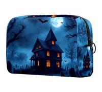 etoenbrc Castle Trousse de maquillage réutilisable pour adolescentes, filles et femmes, 18,5 x 7,6 x 13 cm, Multicolore 8., One Size