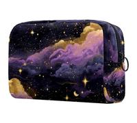 etoenbrc Fancy Stars Trousse de maquillage réutilisable pour adolescentes, filles et femmes, 18,5 x 7,6 x 13 cm, Multicolore 1, One Size