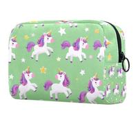 etoenbrc Fancy Stars Trousse de maquillage réutilisable pour adolescentes, filles et femmes, 18,5 x 7,6 x 13 cm, Multicolore 2., One Size