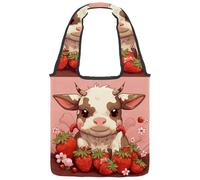 etoenbrc Sac fourre-tout en toile avec champignons magiques pour femme, sac à bandoulière, sac à main décontracté pour voyage, travail, shopping, Multicolore 3, Taille unique